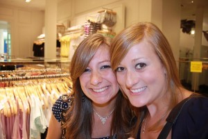 Doing what Besties are supposed to do...Shop!